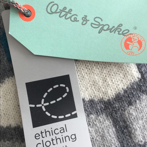 NWT Otto & Spike Australian made lambswool scarf - Picture 4 of 8